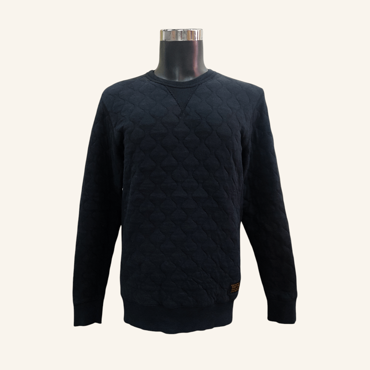 Alpha Industries Quilted Crewneck Sweatshirt