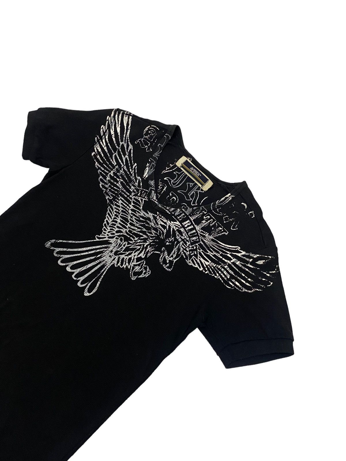 Avirex Avirex Varsity V Collar Ringer Art of Eagles Print Size US S / EU 44-46 / 1 - 2 Thumbnail