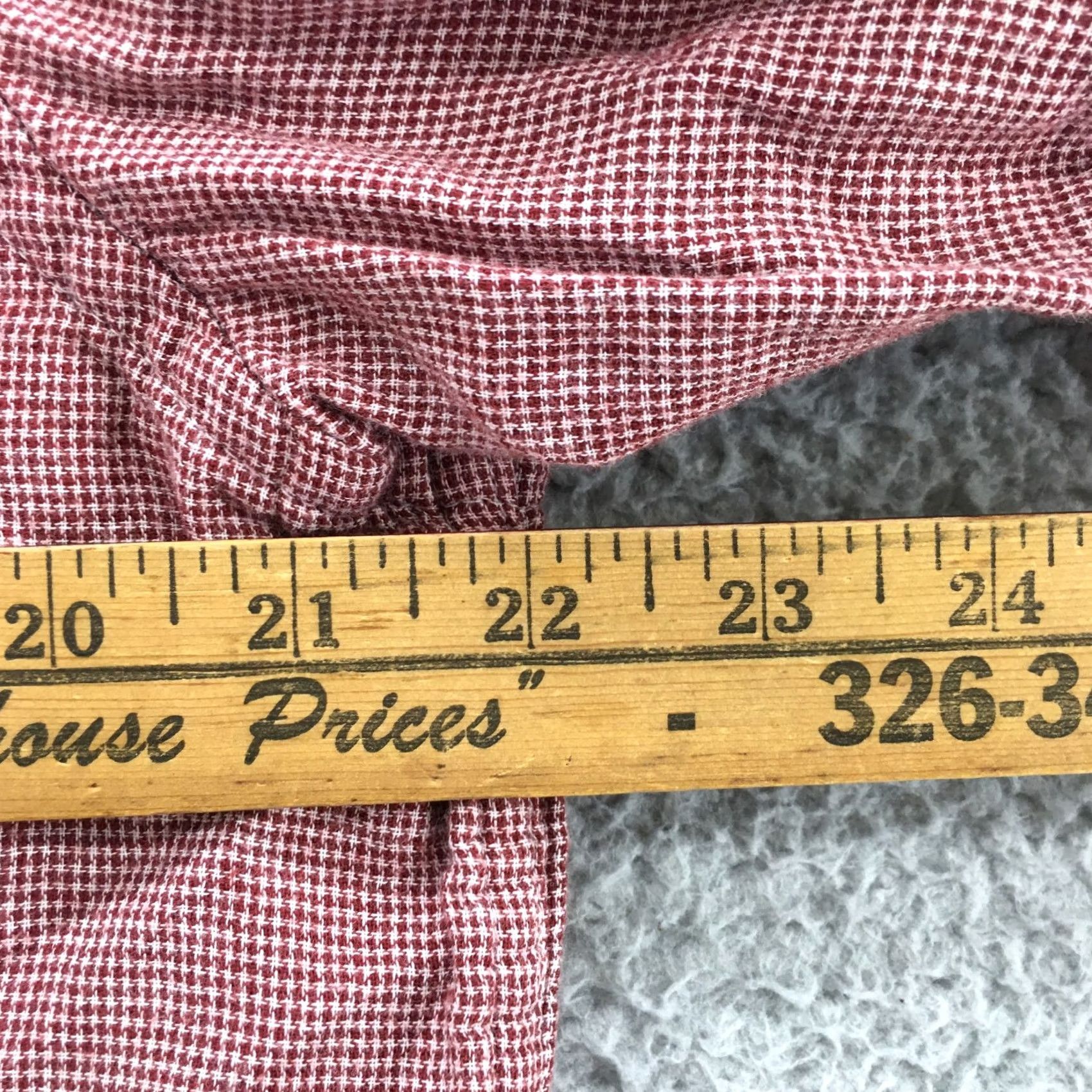 Banana Republic Banana Republic Button-Up Long Sleeve Shirt Mens L Red Cotton Collared Pocket Shirt Size US L / EU 52-54 / 3 - 6 Thumbnail