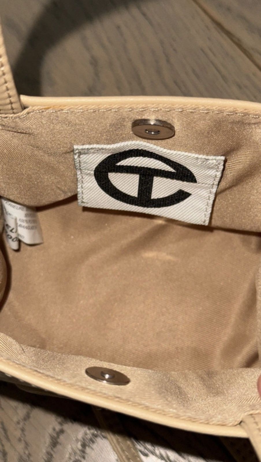 Telfar Telfar Bag S - Cream Size ONE SIZE - 5 Thumbnail