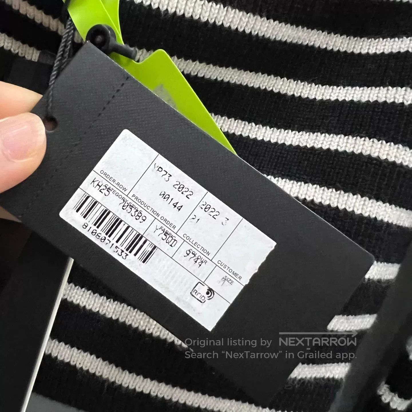 Saint Laurent Paris striped off. Size M / US 6-8 / IT 42-44 - 5 Thumbnail
