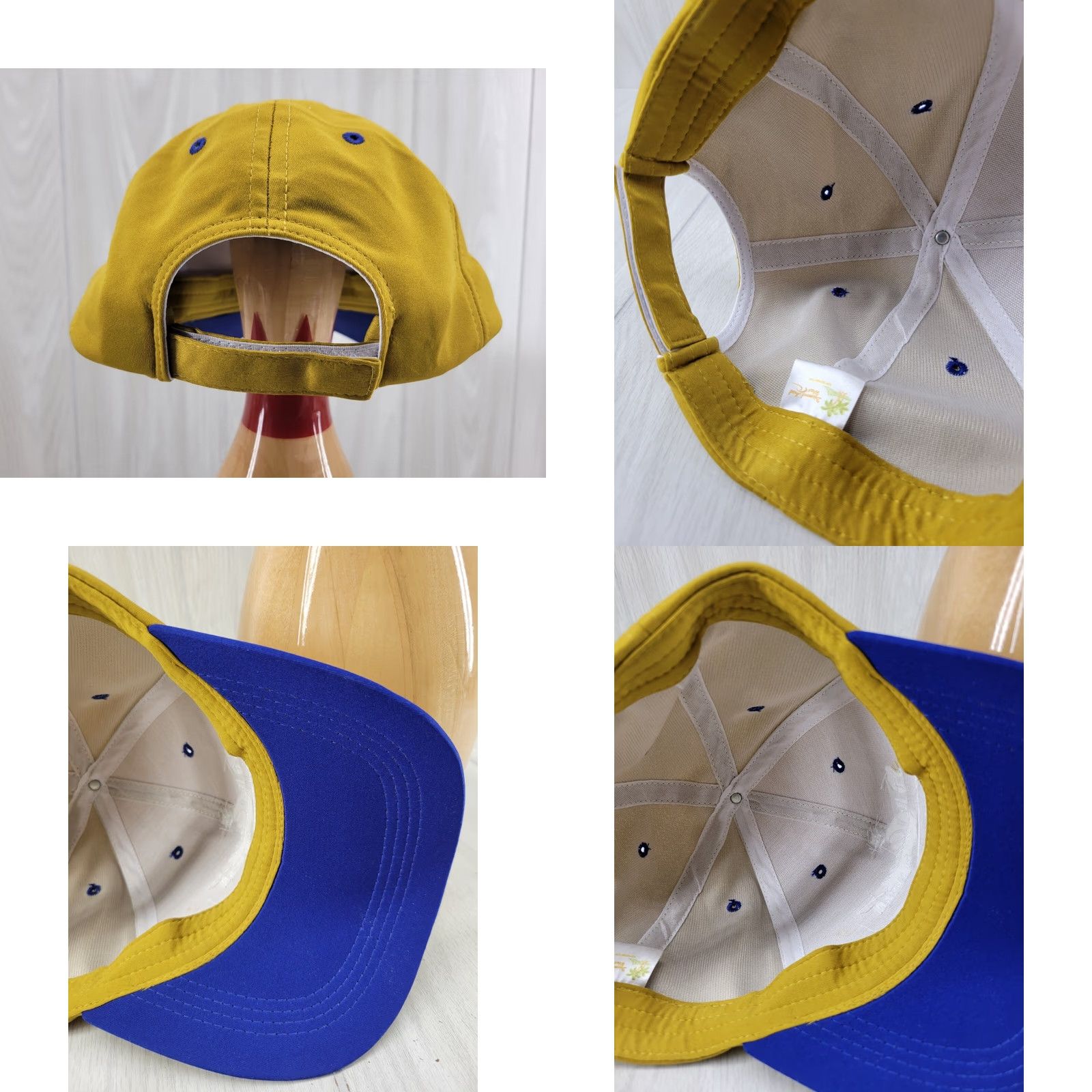 Vintage Ahead Sony Open Hawaii Golf Tourney 25th Anniversary Hat Yellow Adjustable Mens One Size Twill Cotton Blend Adjustable Hat Size ONE SIZE - 8 Thumbnail