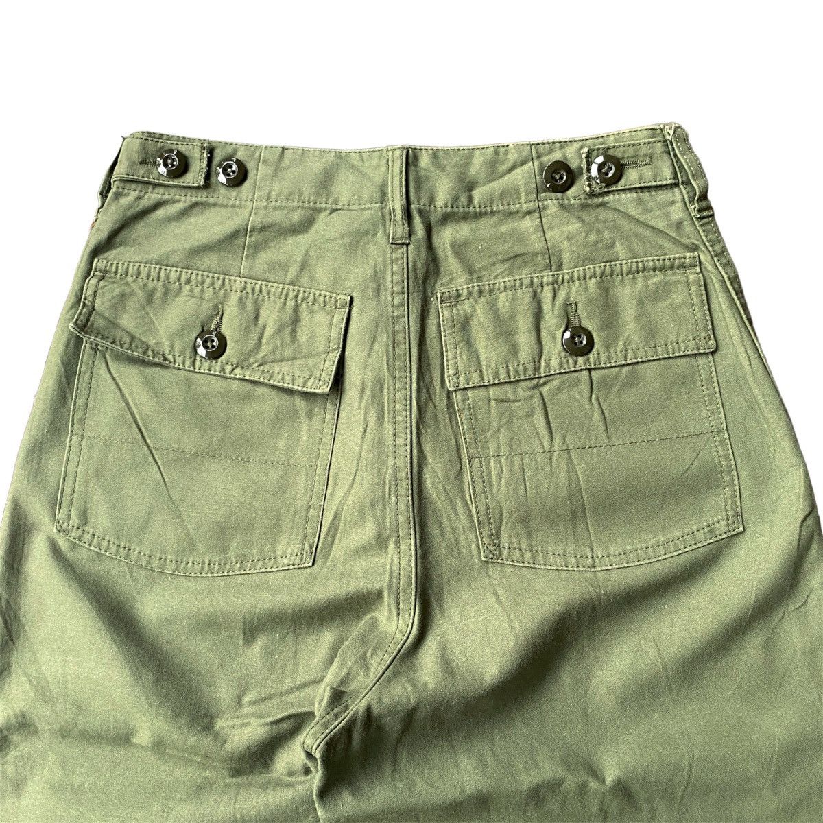 Japanese Brand × Orslow Coen Tokyo Japan Fatigue Pants Bush Pants Baker Pant OG Army Size US 28 / EU 44 - 4 Thumbnail