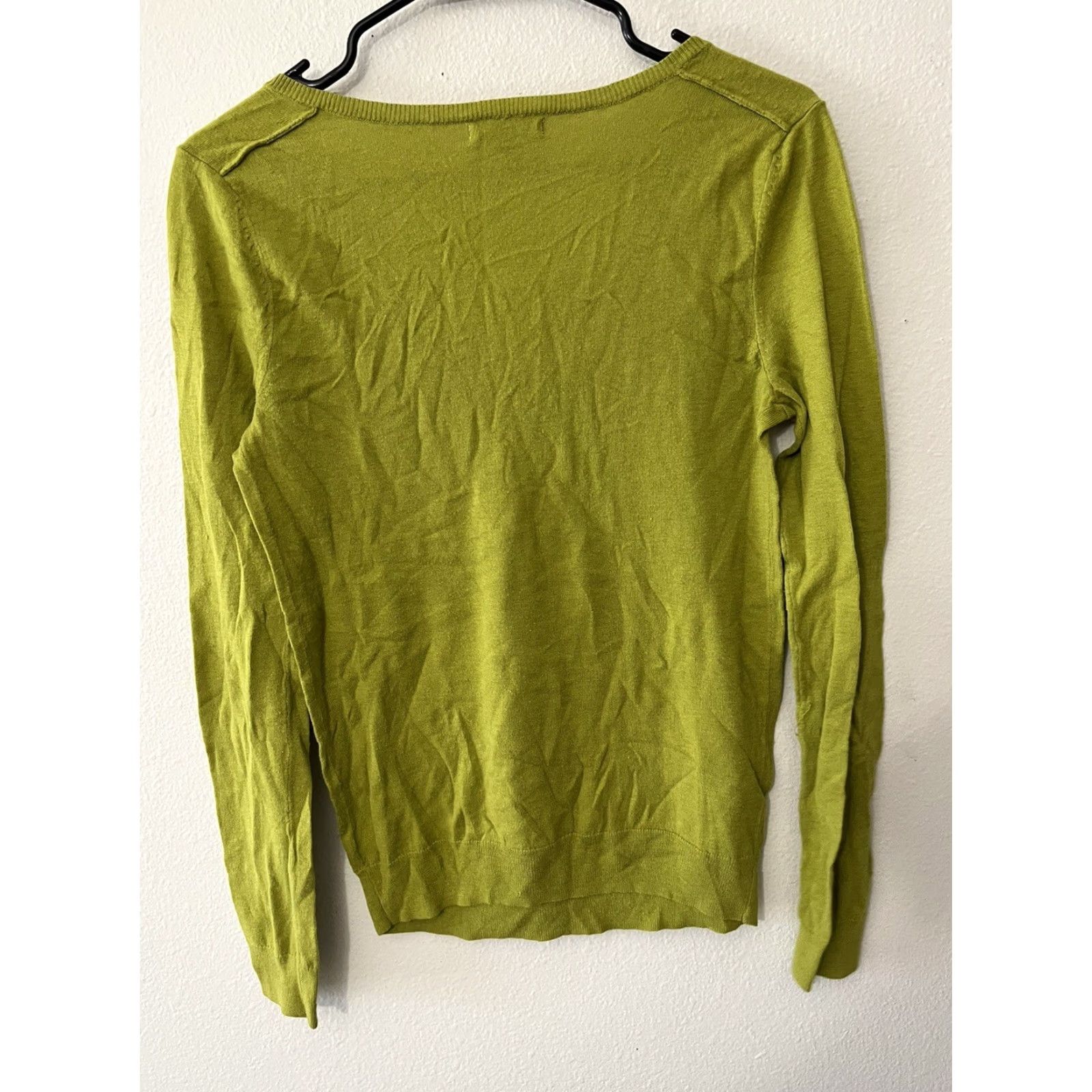 Gap Gap V-Neck Long Sleeve Pullover Sweater Women's Size XS Green Oversized Size XS / US 0-2 / IT 36-38 - 2 Thumbnail