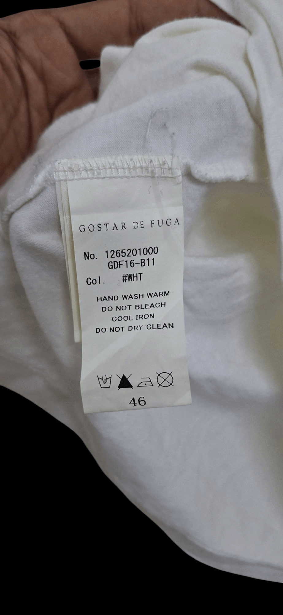 GOSTAR DE FUGA Gostar De Fuga V Neck Longsleeve Size US L / EU 52-54 / 3 - 6 Thumbnail