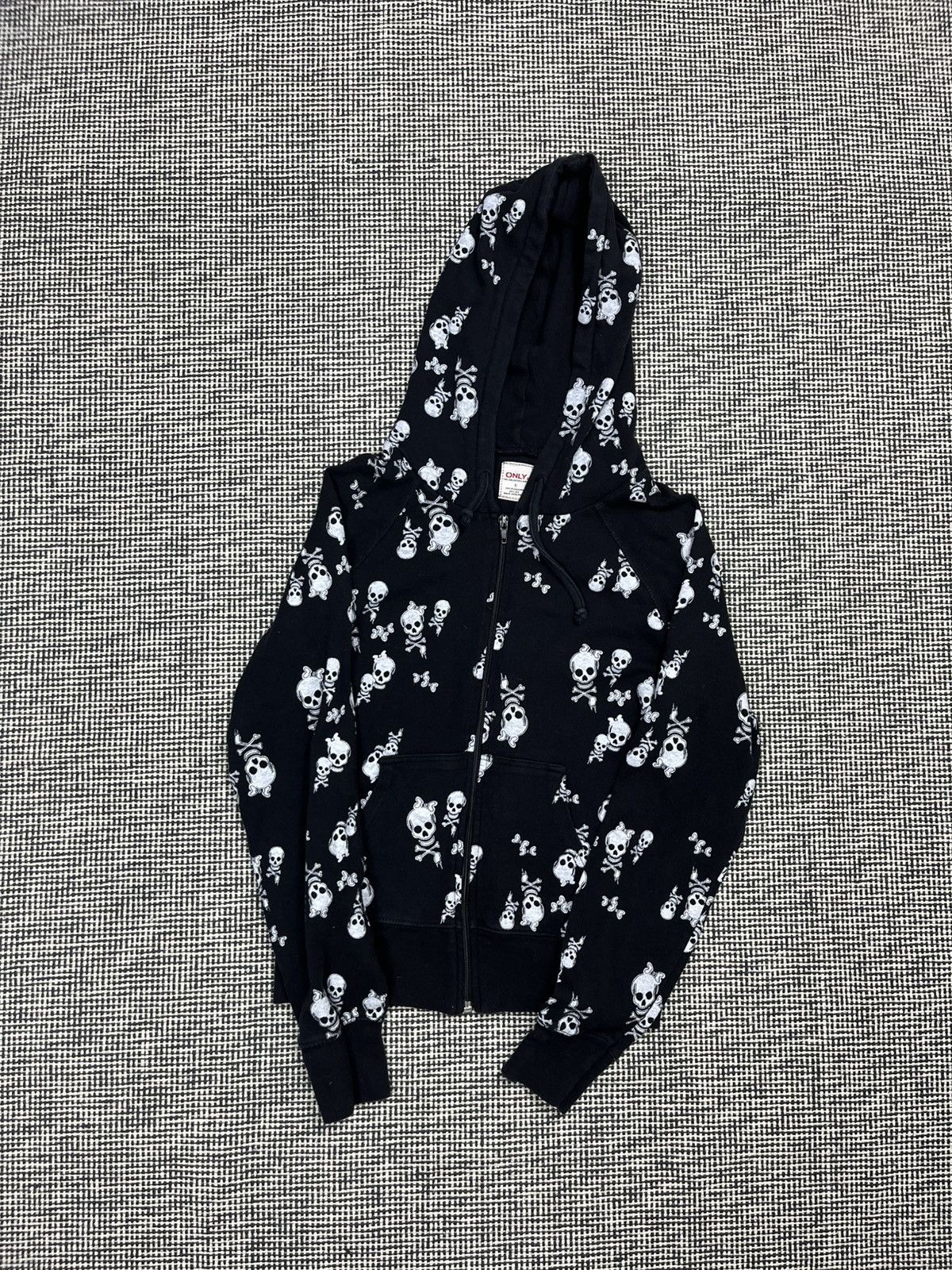 Hysteric Glamour y2k harajuku skulls punk hysteric style zip hoodie Size S / US 4 / IT 40 - 2 Thumbnail