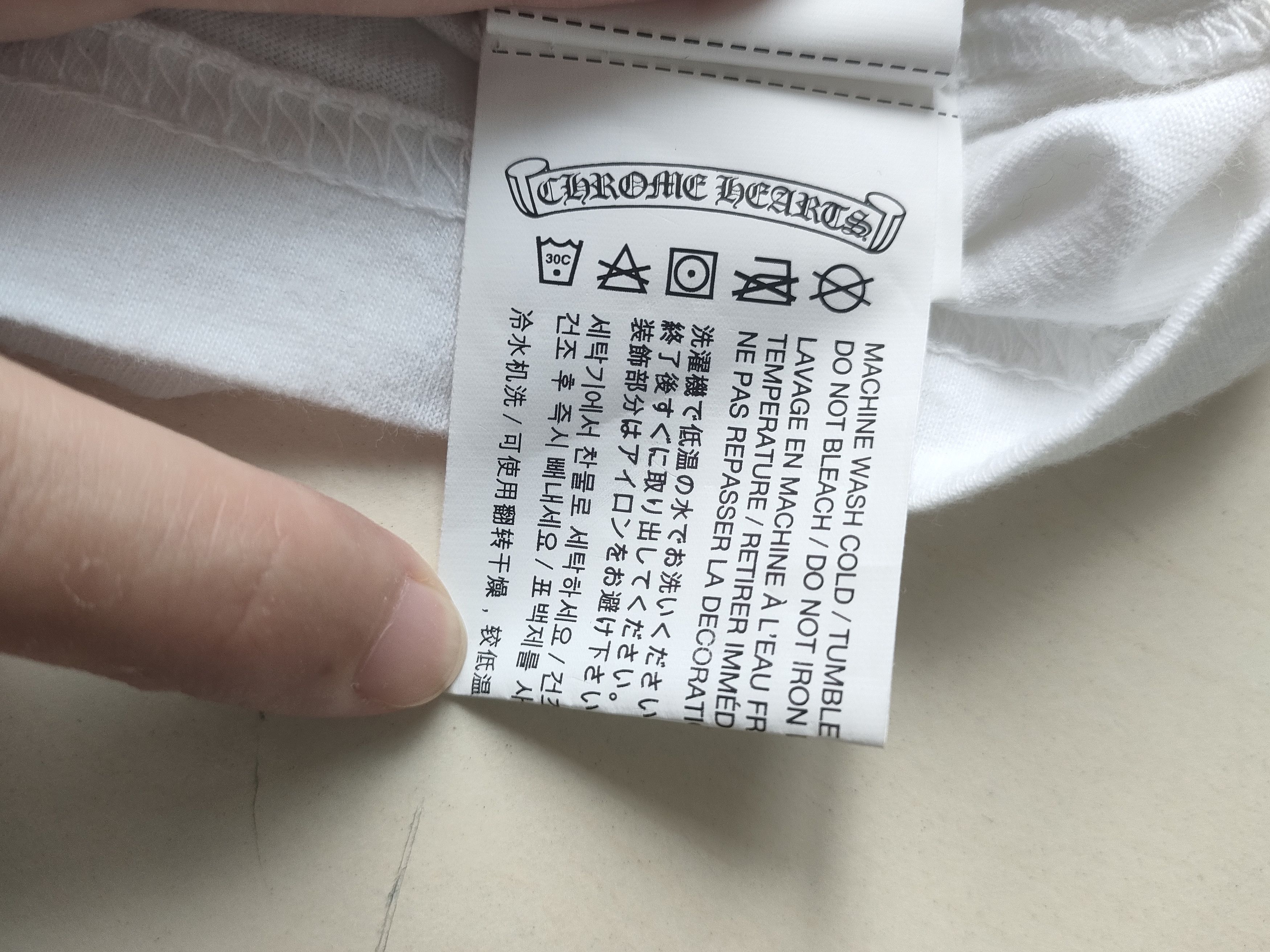 Chrome Hearts Chrome Hearts Gradient Script Logo Short Sleeve Tee Size US L / EU 52-54 / 3 - 13 Thumbnail