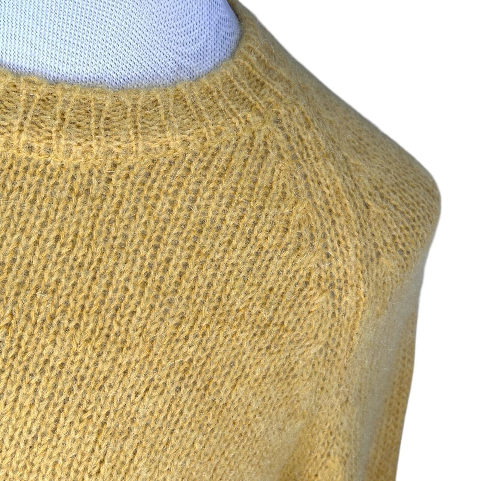 Erdem Erdem Noel Jumper Sweater Men’s XL Golden Yellow Pullover Size US XL / EU 56 / 4 - 3 Thumbnail