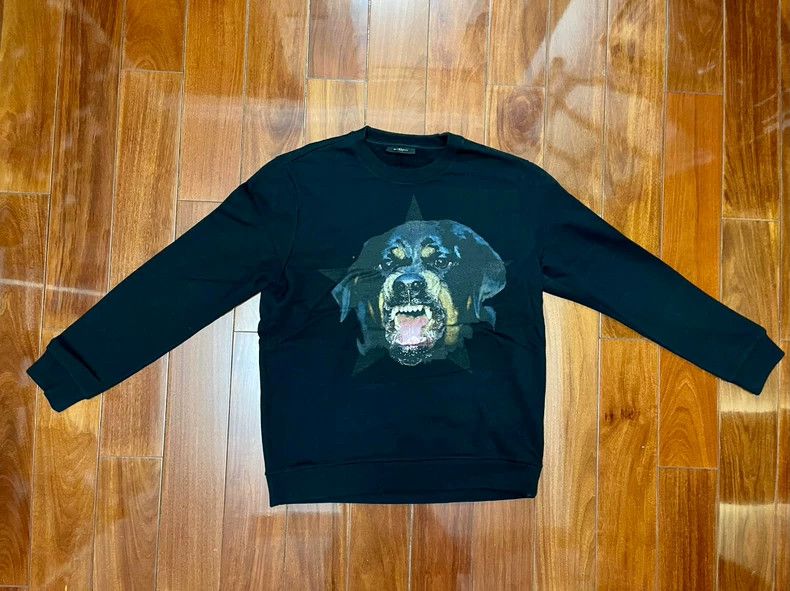 Givenchy Givenchy Rottweiler Hoodie Size L Size US L / EU 52-54 / 3 - 1 Thumbnail