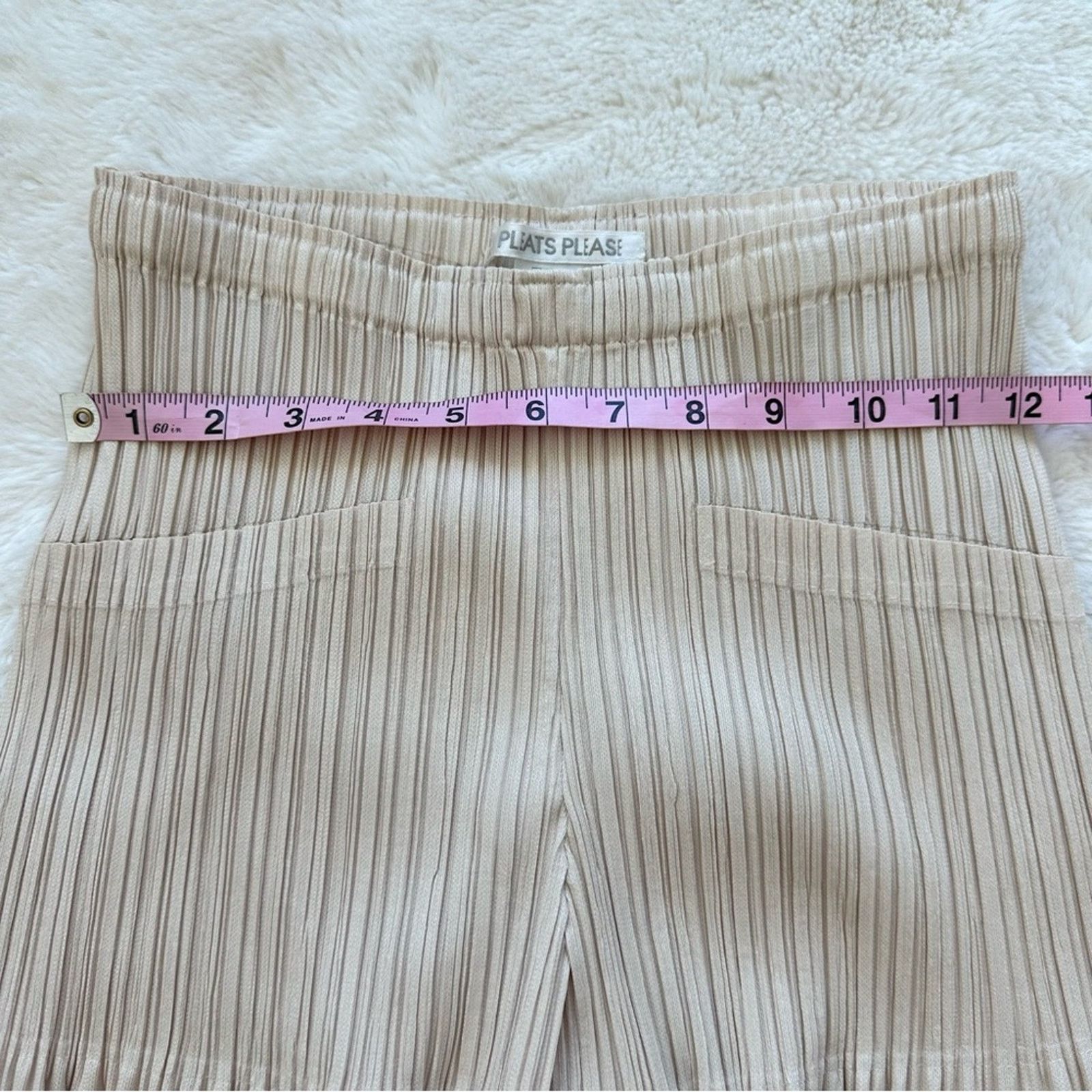 Issey Miyake Issey Miyake Pleats Please women pants size S Retail 620$ Size 27" / US 4 / IT 40 - 4 Thumbnail