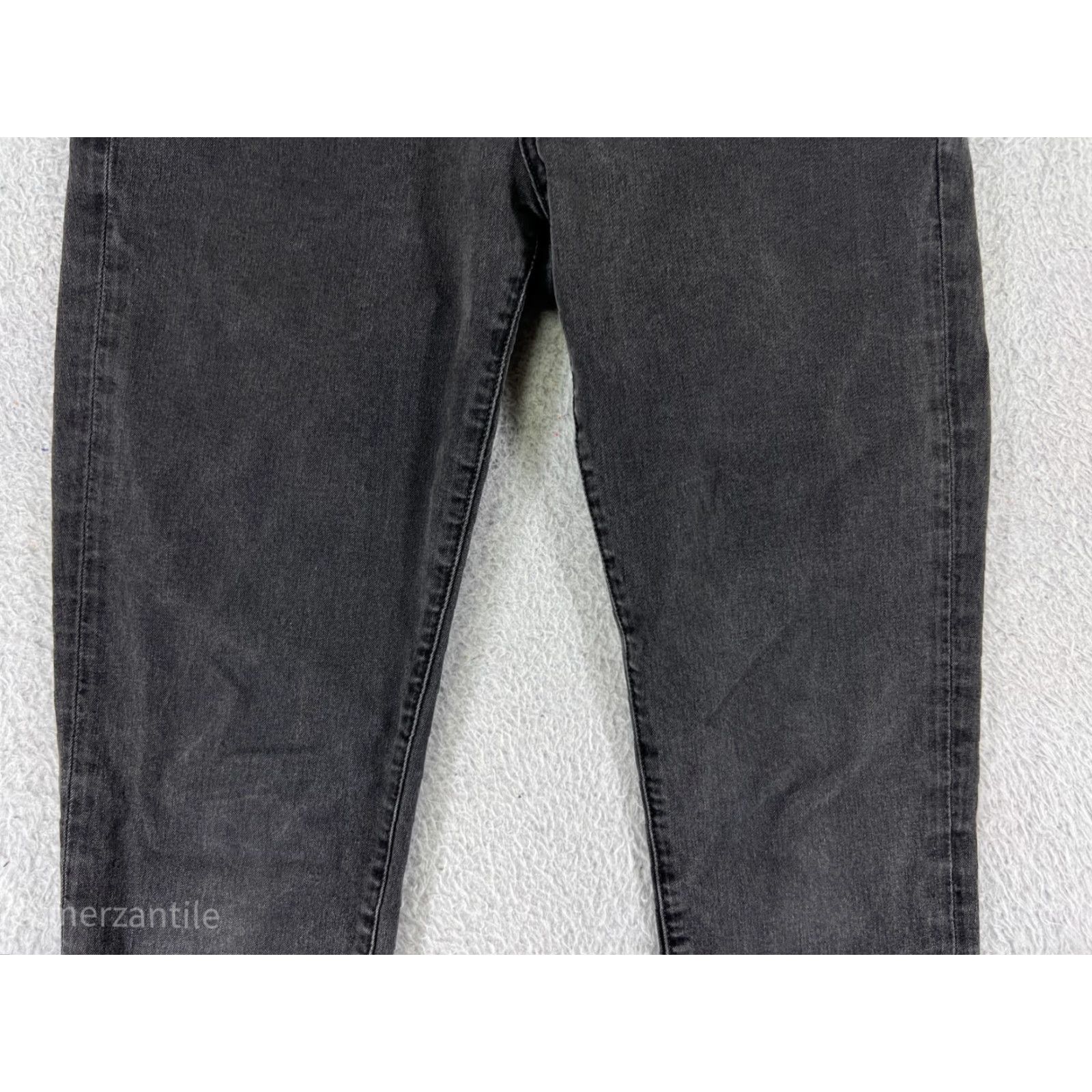 Lucky Brand Lucky Brand Jeans Womens 4 Black Denim Capri 5-Pocket Stretch Cotton Blend Rise Low Inseam 24 in Size 27" / US 4 / IT 40 - 6 Thumbnail