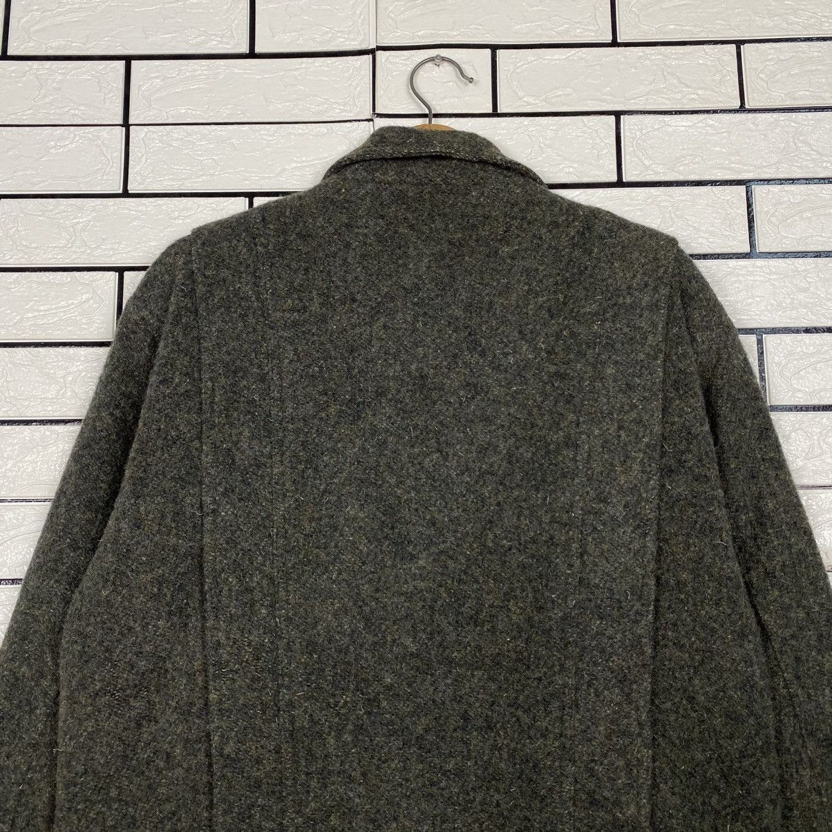 Vintage 📌Bondage Double Collar Wool Jacket Mr Drigo Issey Miyake Size US L / EU 52-54 / 3 - 10 Thumbnail