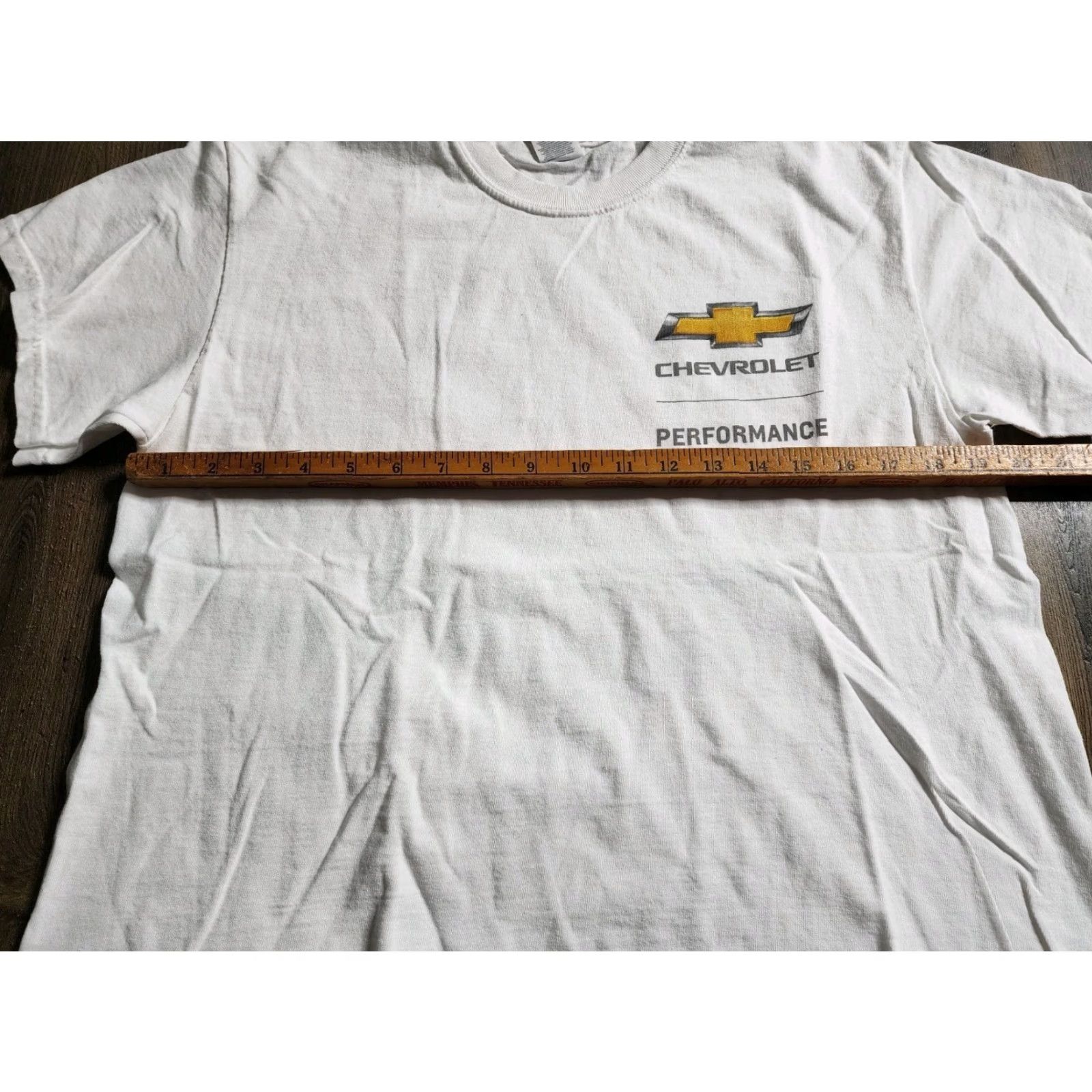 Doublet Mens S Chevrolet Racing T Shirt Double Sided American Flag Logo Size US M / EU 48-50 / 2 - 2 Thumbnail