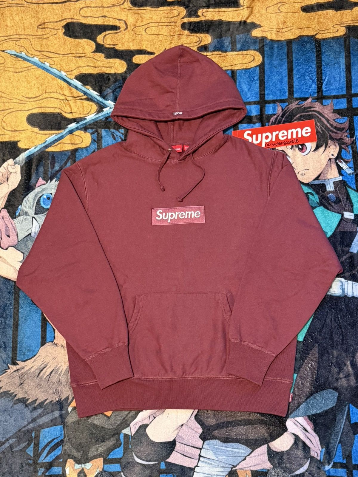 Supreme Supreme Box Logo Hoodie Red FW23 | Grailed