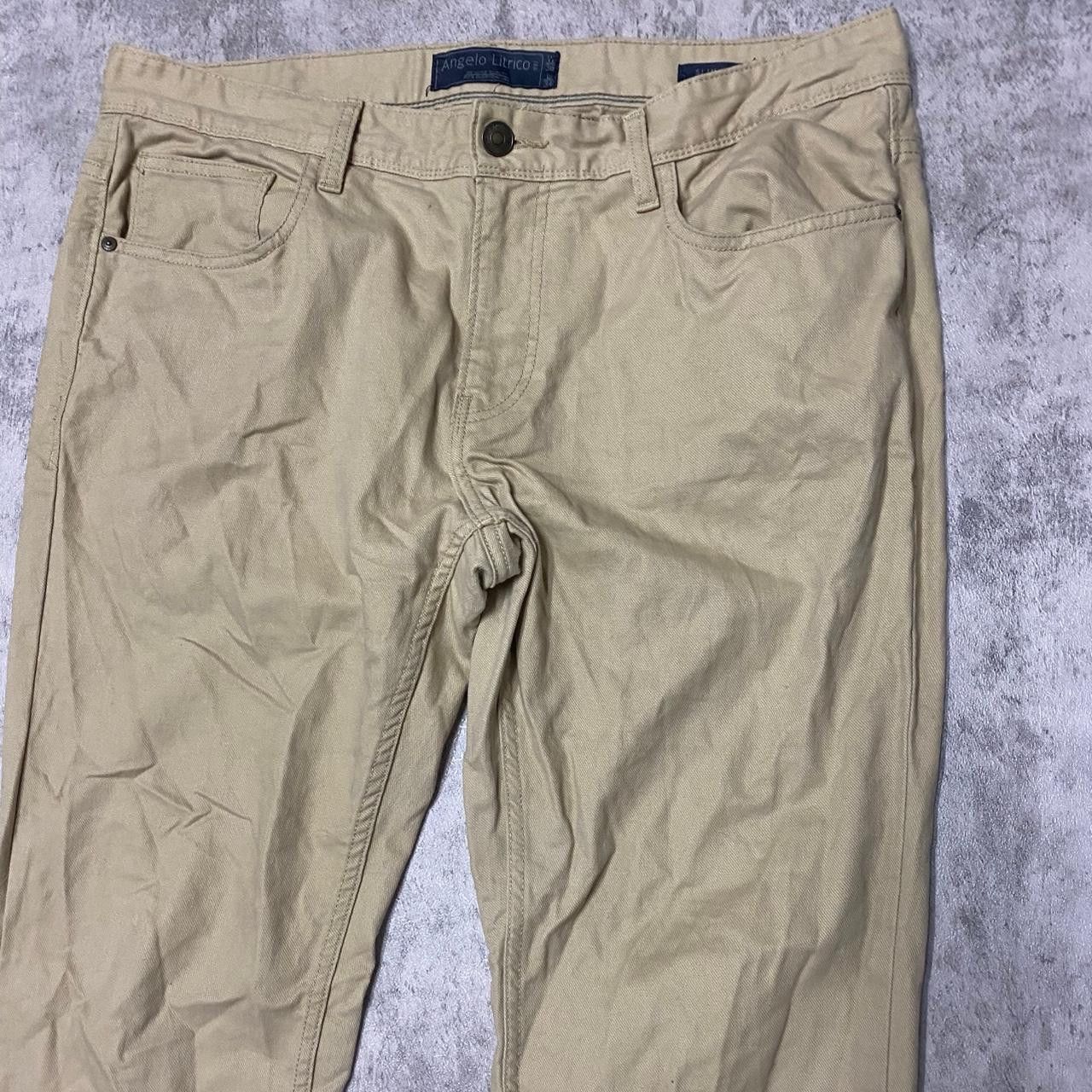Other Tan slim-fit chino pants #tantrousers Size 36" / US 14 / IT 50 - 2 Thumbnail