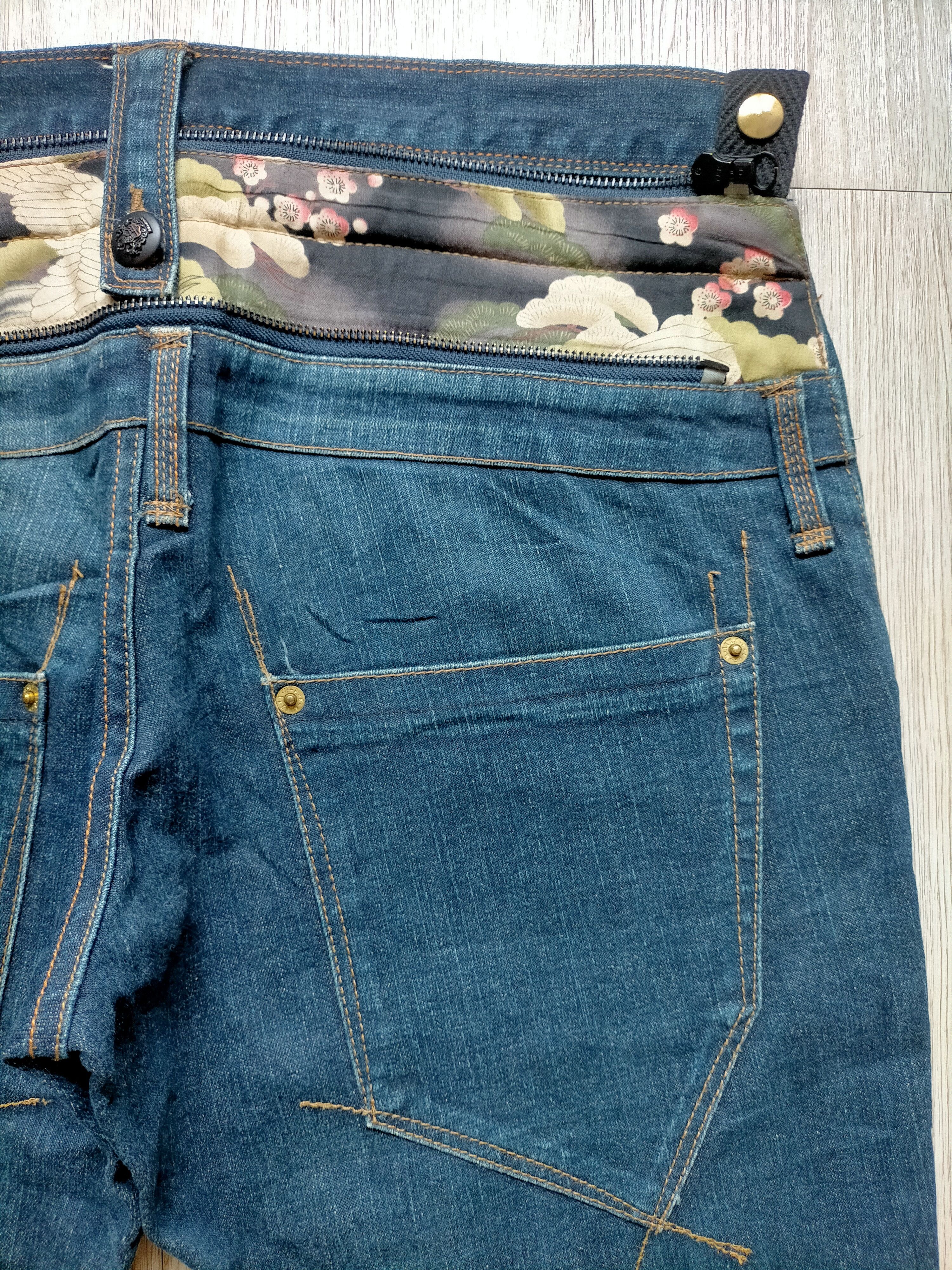 PPFM Vintage PPFM Japan Hidden kimono Zipped Denim pants Size US 32 / EU 48 - 6 Thumbnail
