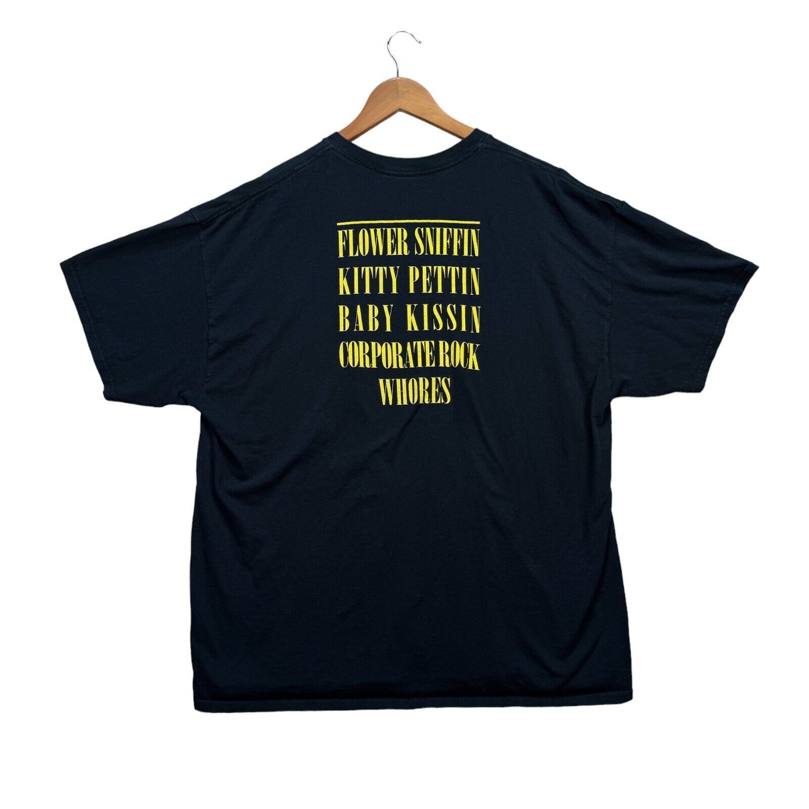 Nirvana Nirvana Smiley T-Shirt Band Grunge Song List Whores 2003 Size US XXL / EU 58 / 5 - 1 Thumbnail