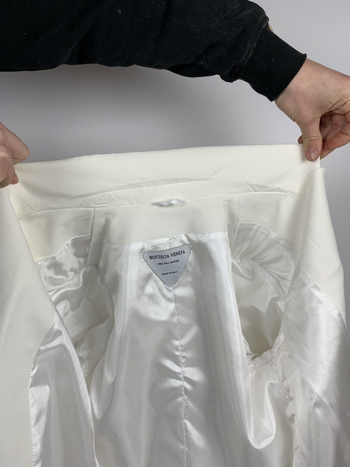 Bottega Veneta Bottega Veneta Pre Fall Winter Blazer White Made In Italy Size 40S - 19 Thumbnail