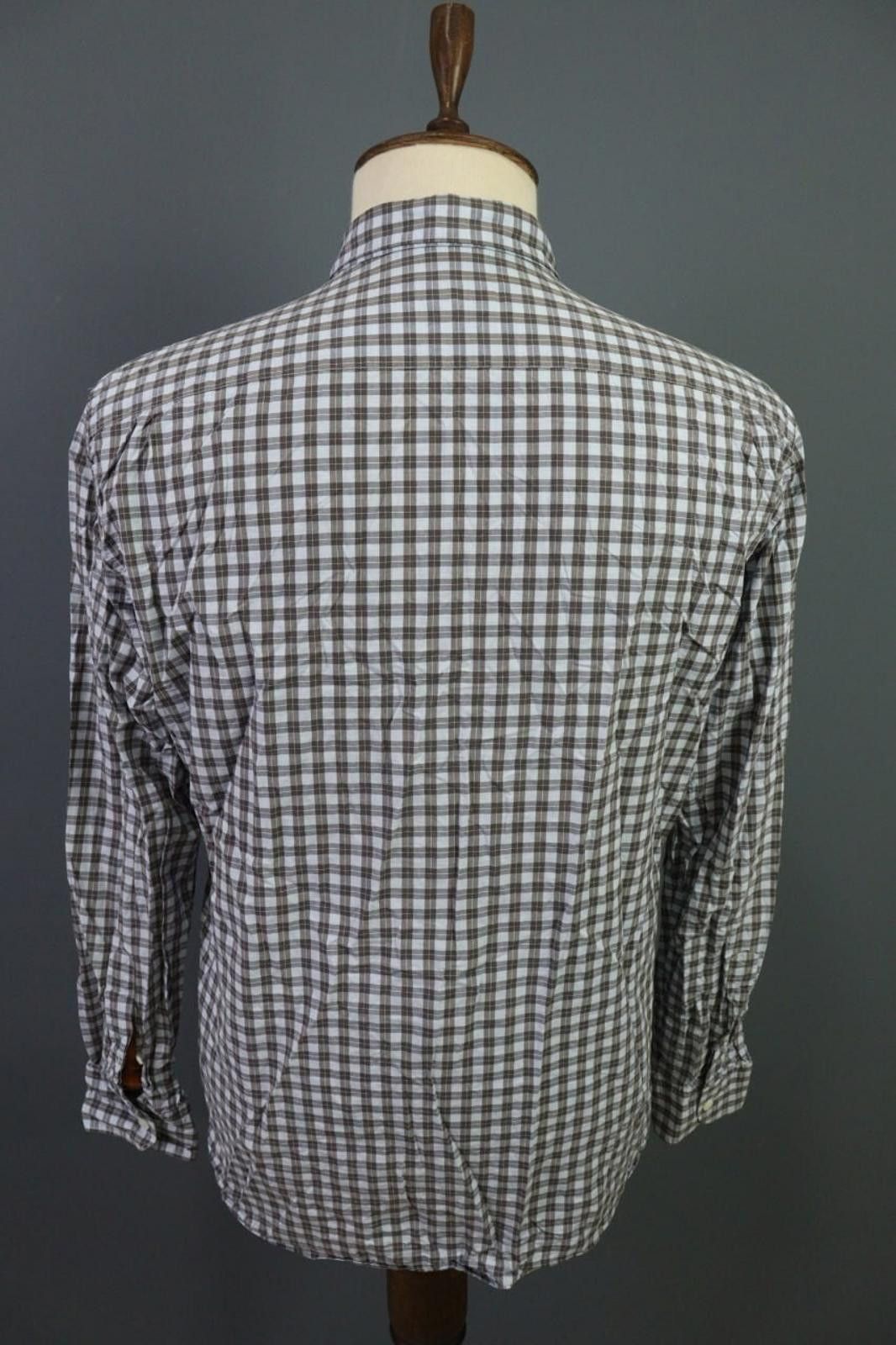 Ermenegildo Zegna Ermenegildo Zegna Multi Plaid Button Down Shirt Size L Size US L / EU 52-54 / 3 - 9 Thumbnail