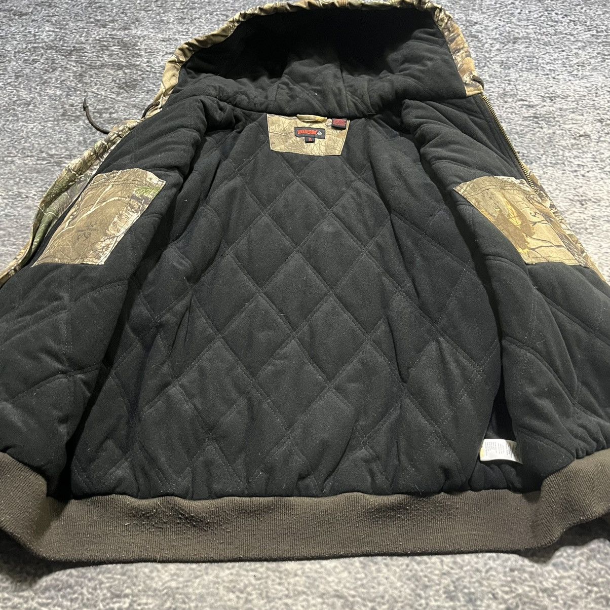 Realtree VINTAGE WOLVERINE CAMO WORKWEAR SKATER HOODED JACKET SIZE XL Size US XL / EU 56 / 4 - 6 Thumbnail