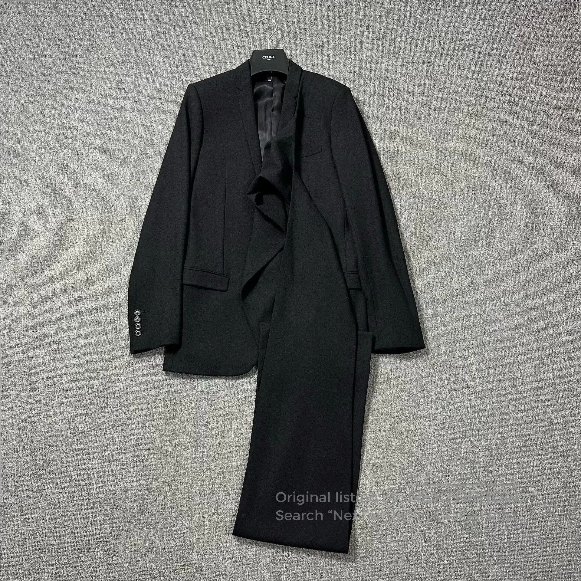 Dior Dior Black Scarf Collar Suit Jacket. Size US M / EU 48-50 / 2 - 1 Thumbnail