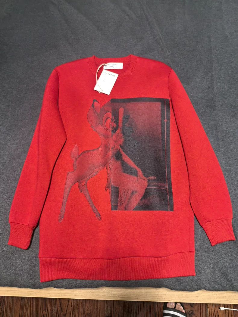 Givenchy Givenchy Red deer hoodie Size US S / EU 44-46 / 1 - 1 Thumbnail