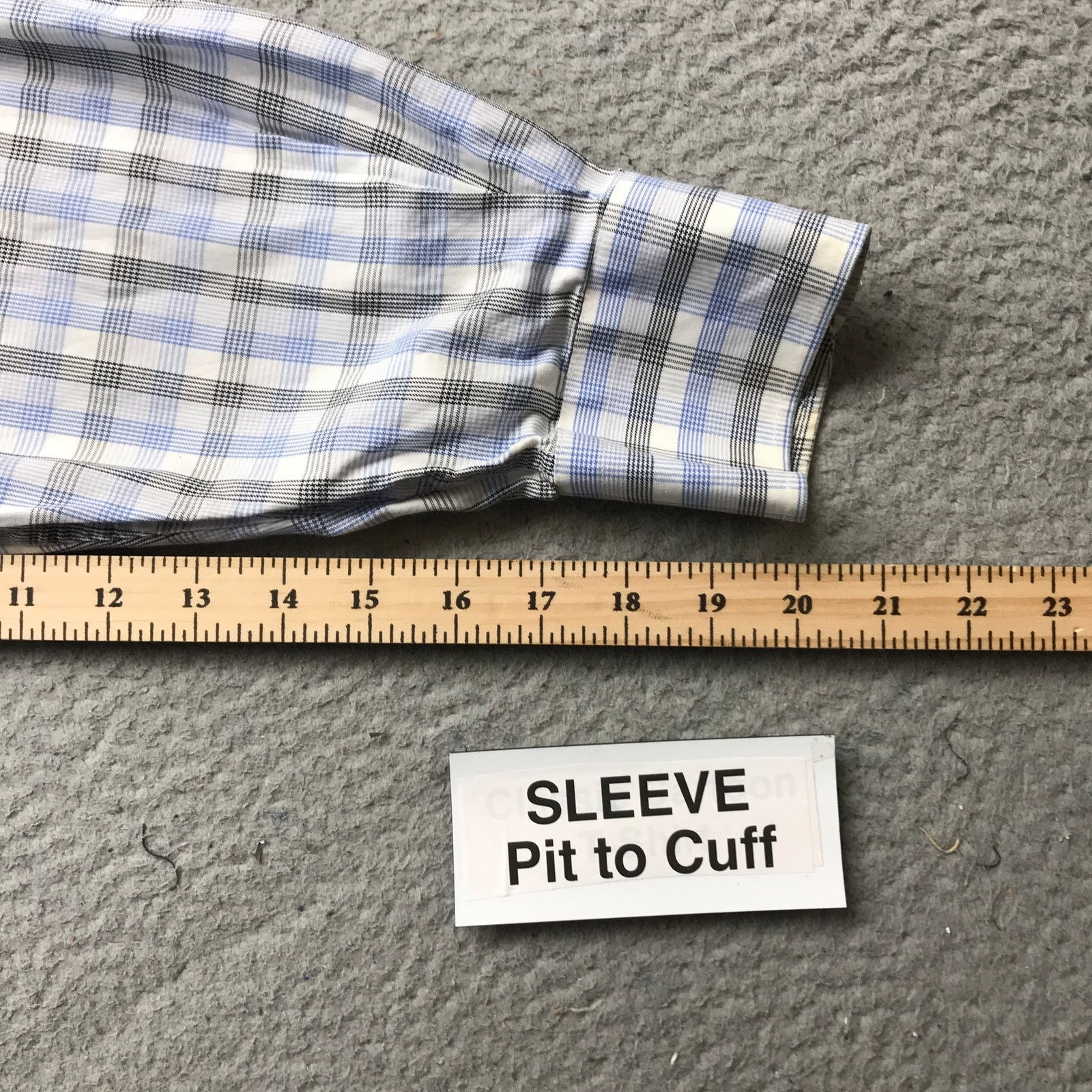 Peter Millar Peter Millar Button Shirt Men's XL Long Sleeve Blue White Size US XL / EU 56 / 4 - 6 Thumbnail