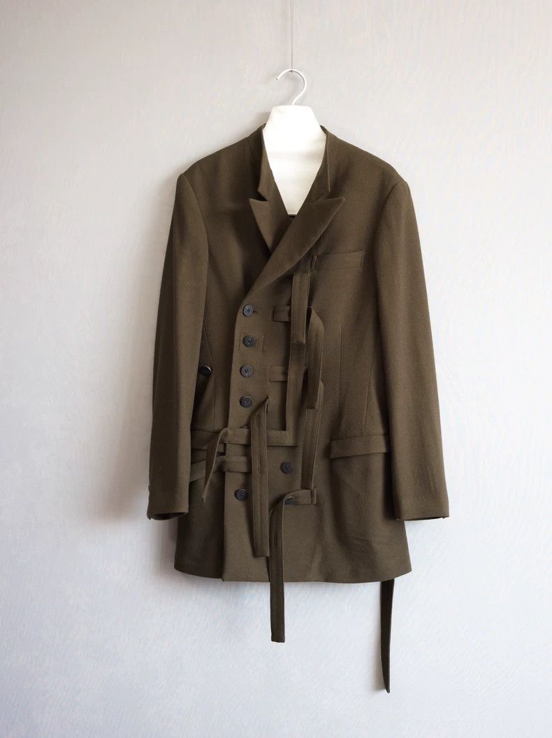 Yohji Yamamoto Yohji Yamamoto23 AW Stand Up Collar Banded Jacket 2503-Next Size US M / EU 48-50 / 2 - 4 Thumbnail