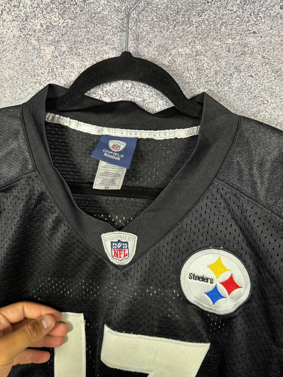 Reebok Reebok Pittsburgh Steelers Jersey #17 Mike Wallace XL Size Size US XL / EU 56 / 4 - 8 Thumbnail