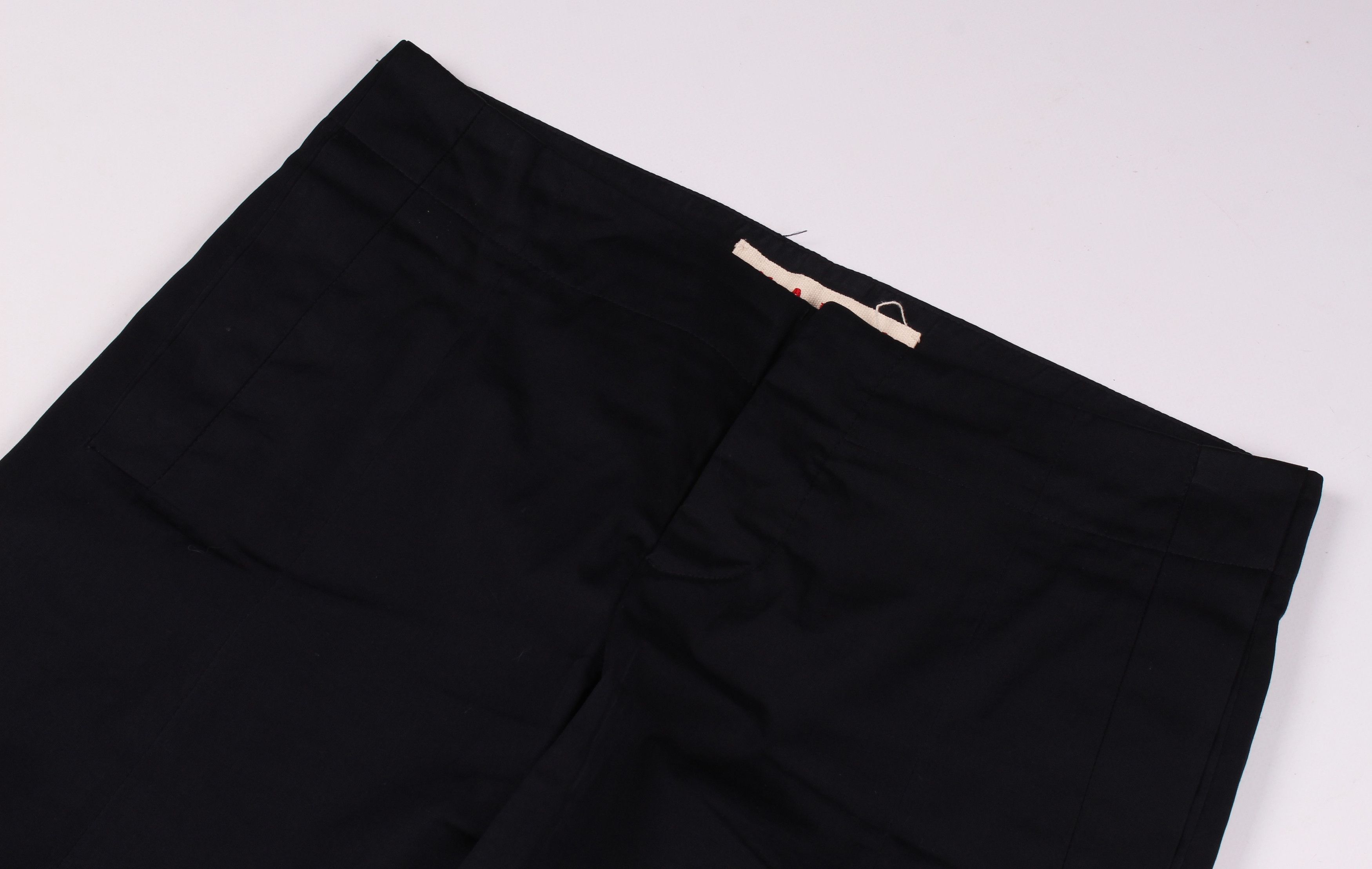 Marni Marni Cropped Navy Trousers Pants Size 32" / US 10 / IT 46 - 2 Thumbnail