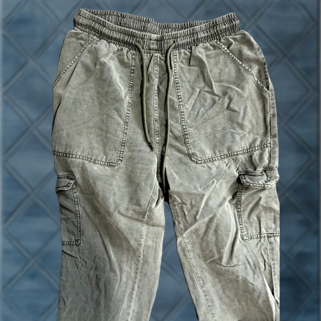 7 For All Mankind 7 For All Mankind Jogger Pants Army Green Womens XS Size 26" / US 2 / IT 38 - 1 Thumbnail