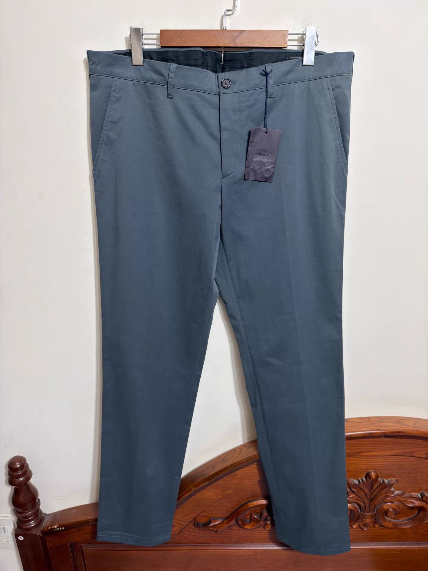 Prada Prada Slim Fit Trousers 54 Size US 38 / EU 54 - 1 Thumbnail