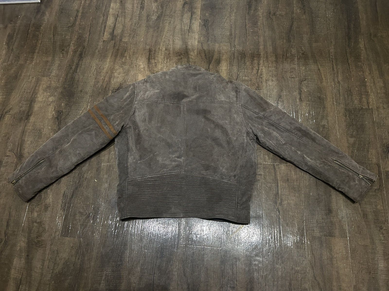 Wilsons Leather Brown Suede Leather Bomber Size US L / EU 52-54 / 3 - 7 Thumbnail