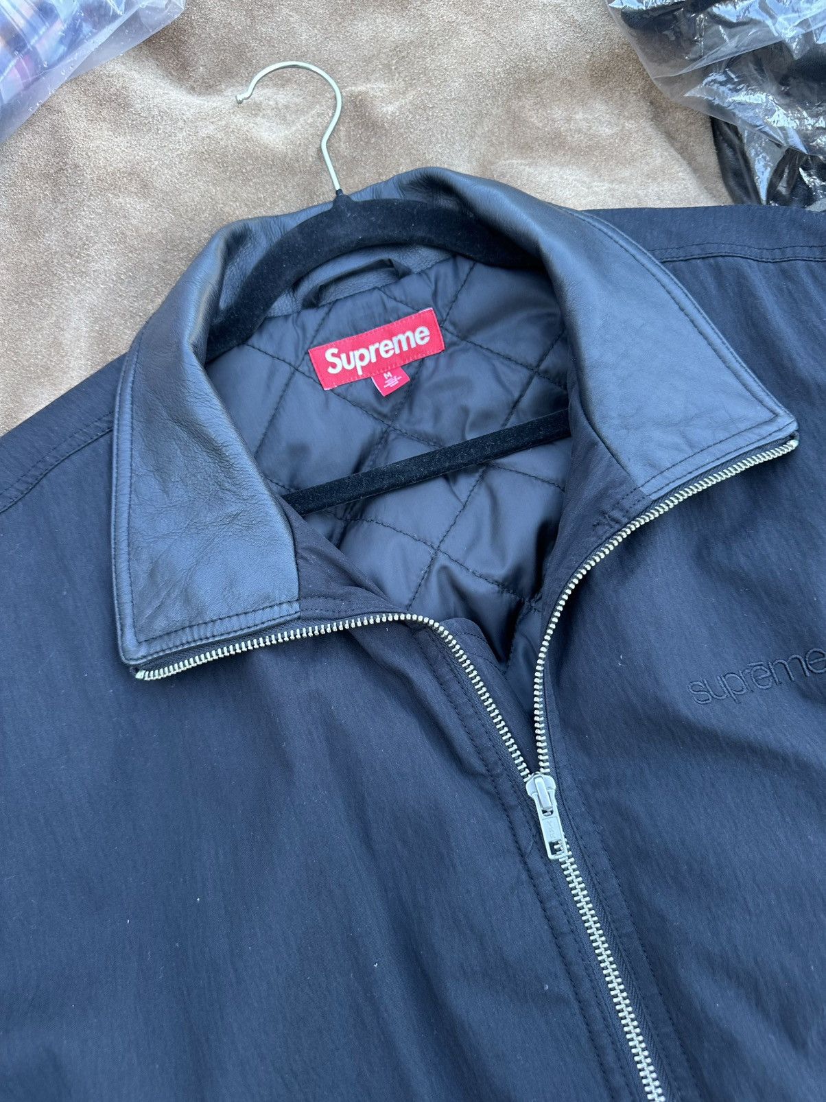 Supreme Supreme Leather Collar Utility Jacket Size US M / EU 48-50 / 2 - 2 Thumbnail