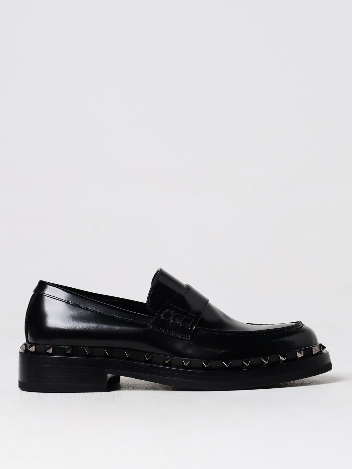 image of Valentino Garavani Loafers Men Black (Size 8)
