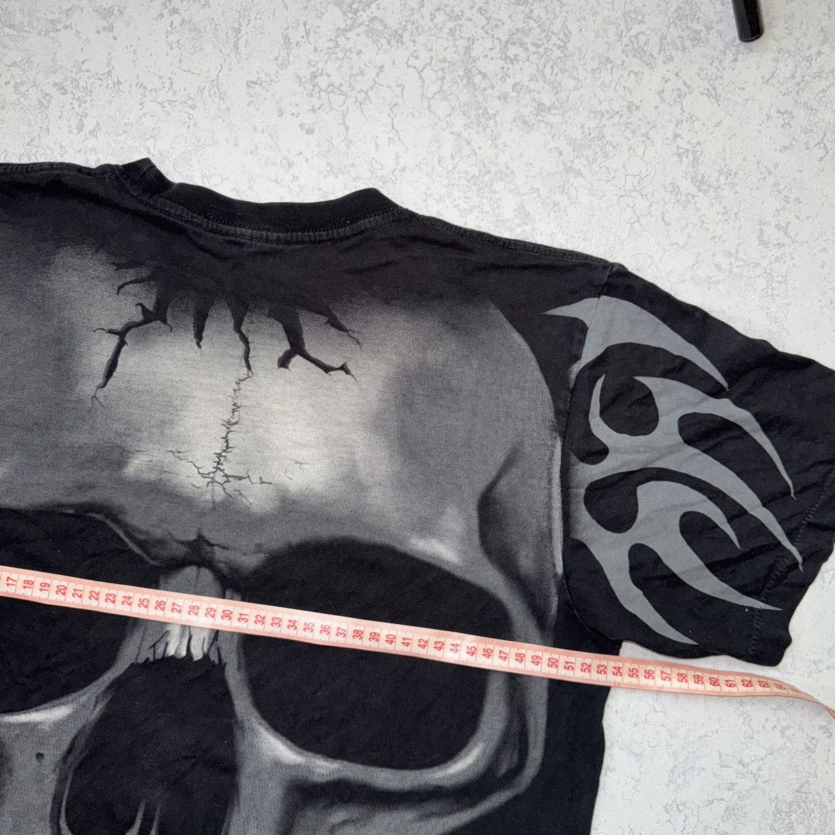 Other Vintage Single Stitch Skull All Over Print Tee T-Shirt Size US M / EU 48-50 / 2 - 8 Thumbnail