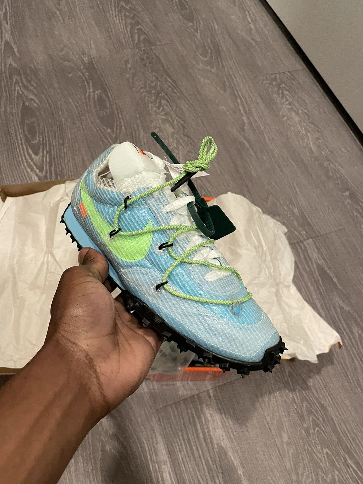 Nike × Off-White Off-White Waffle Racer Size US 7.5 / IT 37.5 - 2 Thumbnail