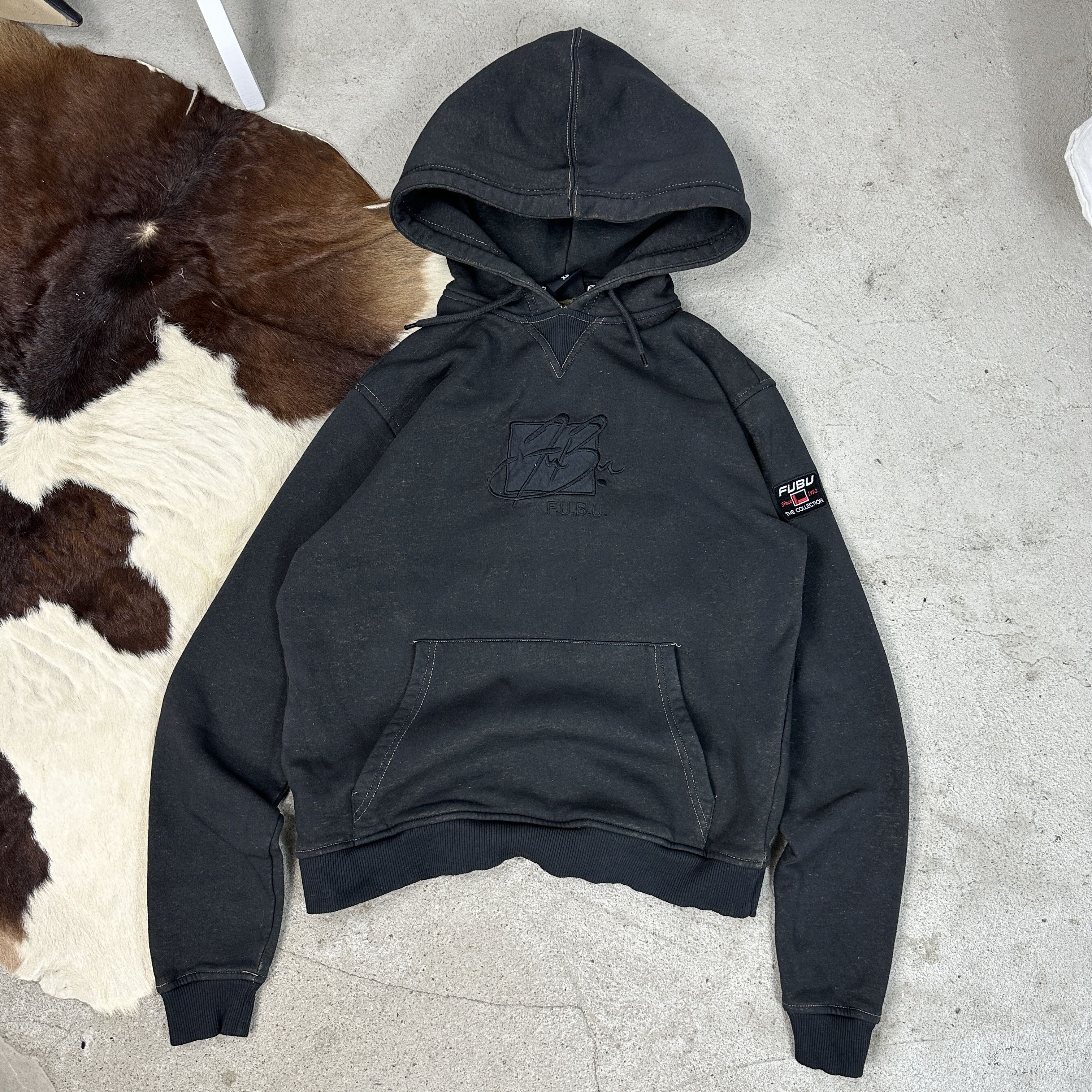 Fubu × Vintage Vintage Streetwear Fubu Dyed Hip-Hop Hoodie 00s Size US M / EU 48-50 / 2 - 2 Thumbnail
