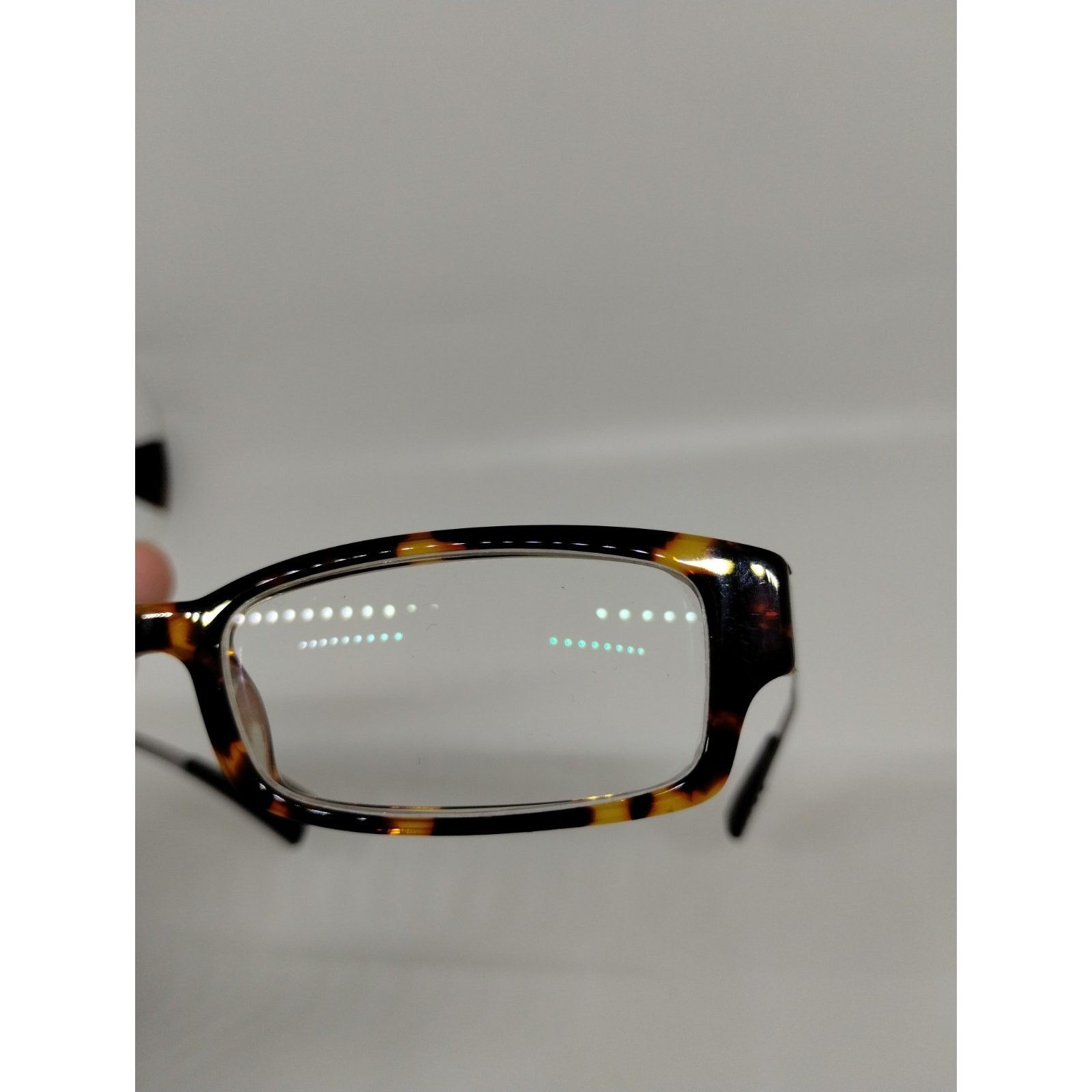 DKNY DKNY DY 4554 3271 Eyeglass Frame Tortoise Frame Silver Arms Size ONE SIZE - 9 Thumbnail