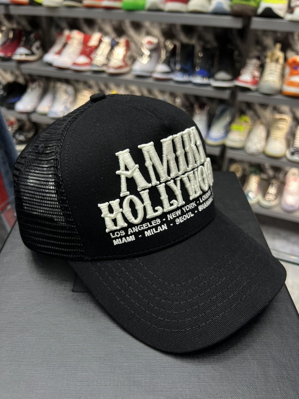 Amiri Amiri Hollywood Trucker Hat Size ONE SIZE - 2 Thumbnail