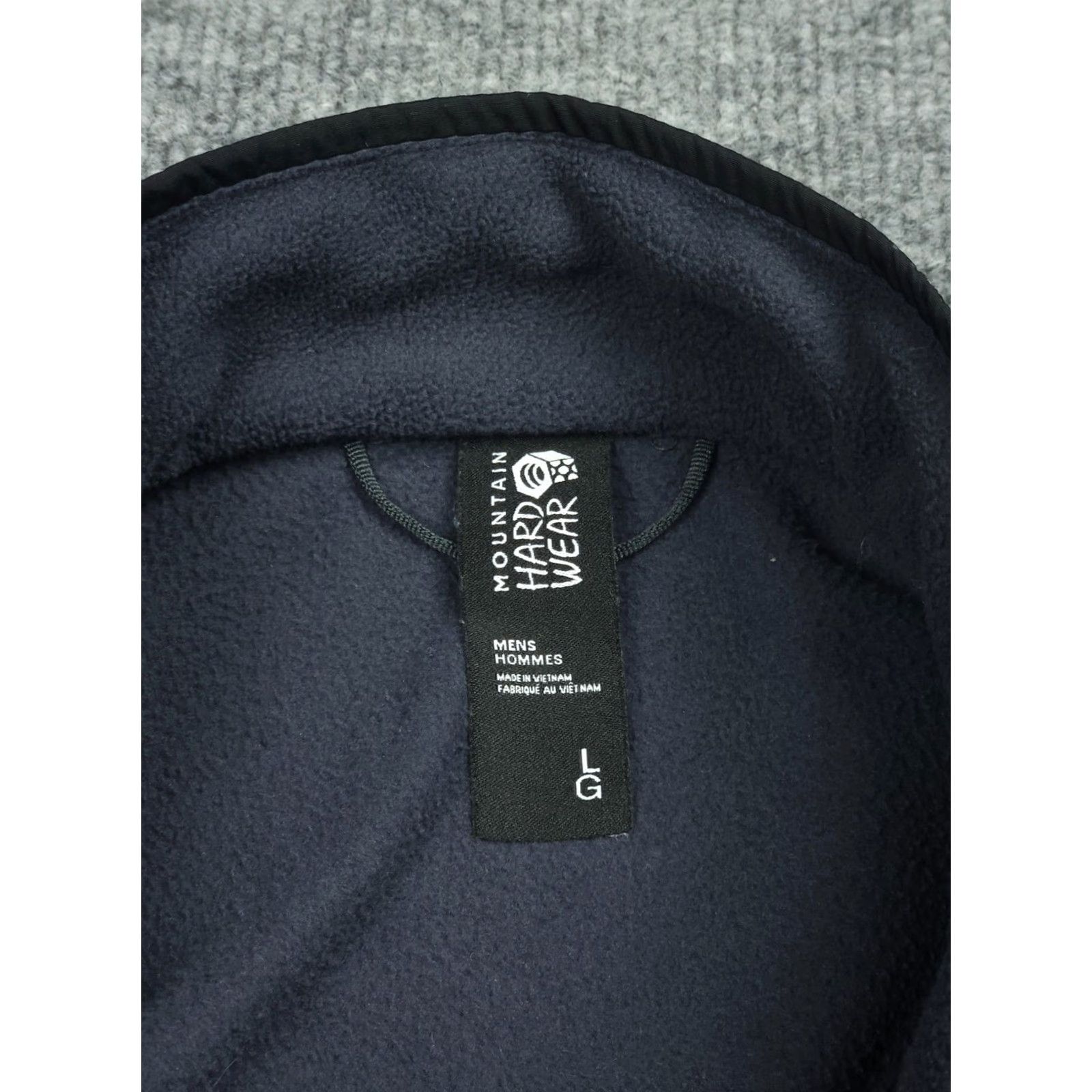 Mountain Hardwear Mountain Hardwear Unclassic LT Jacket Mens Large Blue Black Full Zip Fleece Size US L / EU 52-54 / 3 - 7 Thumbnail