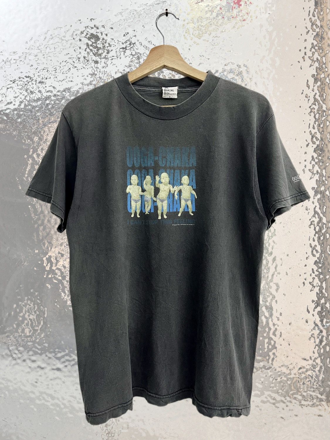 Apple RARE VINTAGE 90s OOGA CHAKA THE DANCING BABY TEE Size US M / EU 48-50 / 2 - 1 Thumbnail