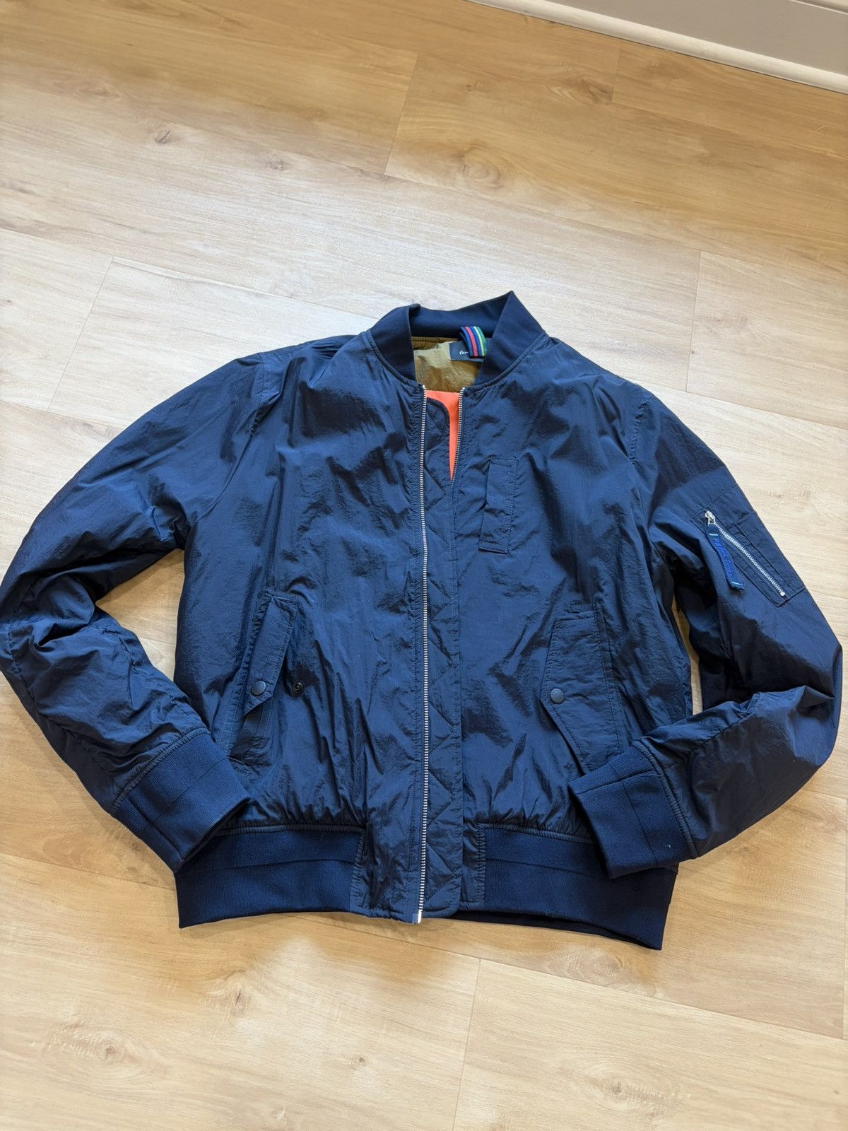 Paul Smith New crinkled nylon jacket. Runs Small Size US S / EU 44-46 / 1 - 1 Thumbnail