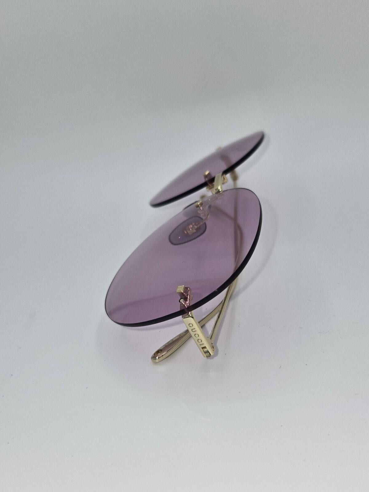 Gucci Gucci Sunglasses GG1149S New Full Inclusion Dangling Hearts Size ONE SIZE - 6 Thumbnail