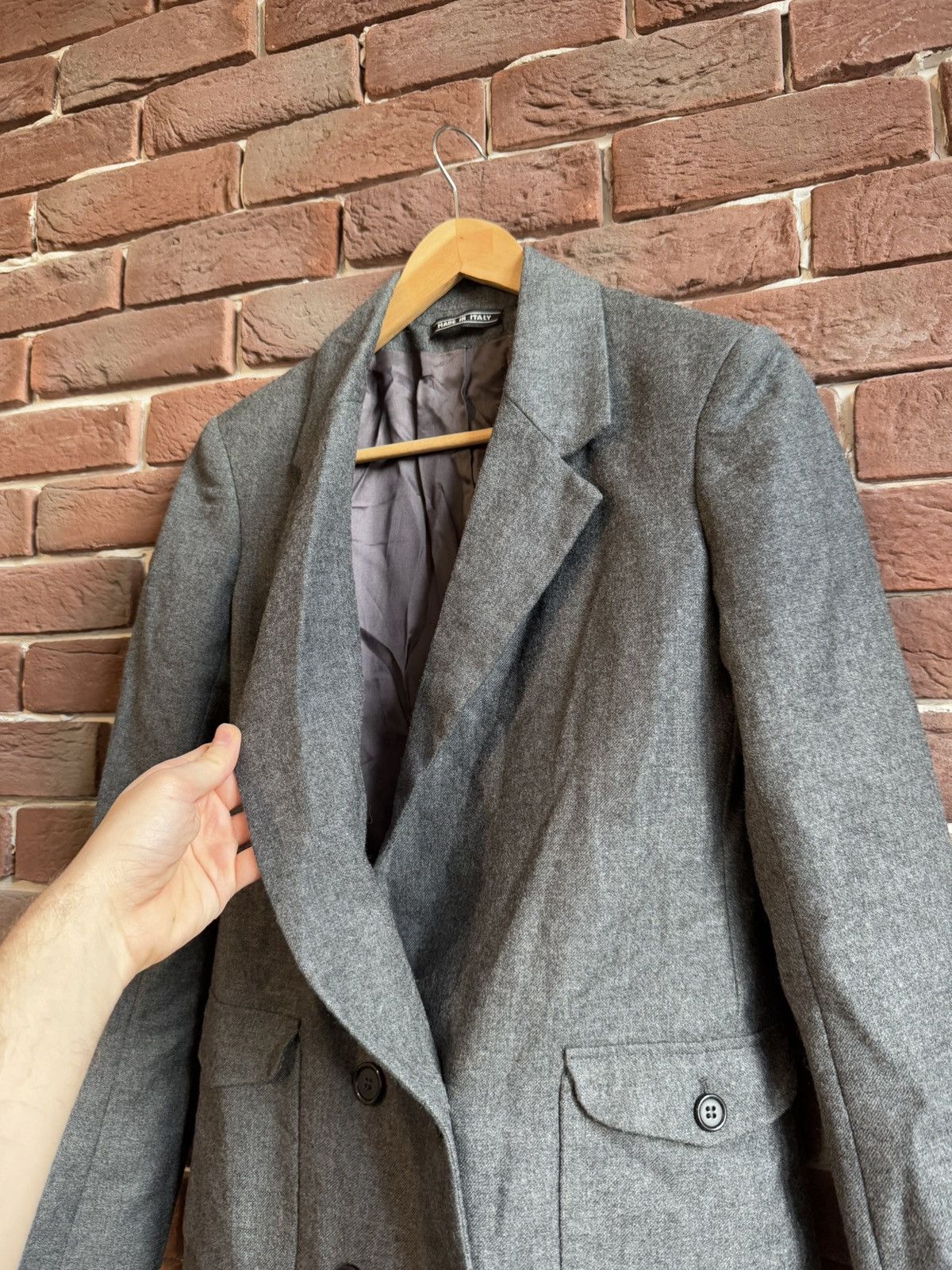 Acne Studios Rare Acne Jeans Wool Double Breasted Blazer Hype Designer 36 Size S / US 4 / IT 40 - 4 Thumbnail