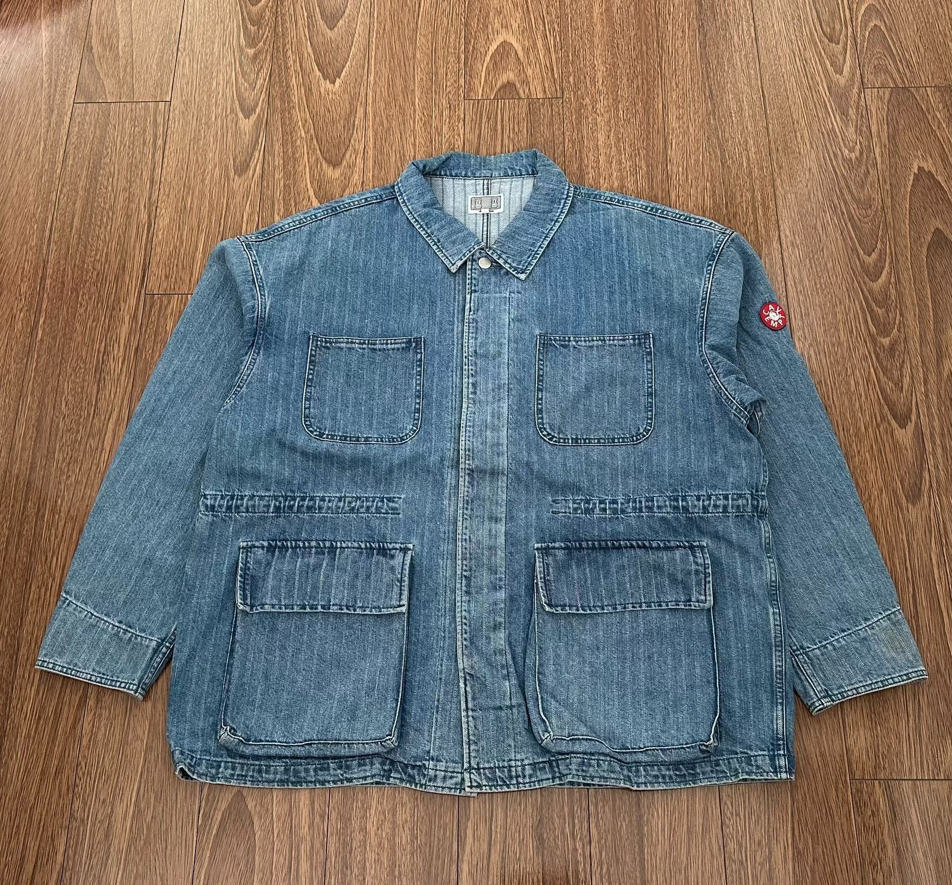 C.E CAVEMPT DOUBLE LAYER DENIM JACKET 【公式通販】