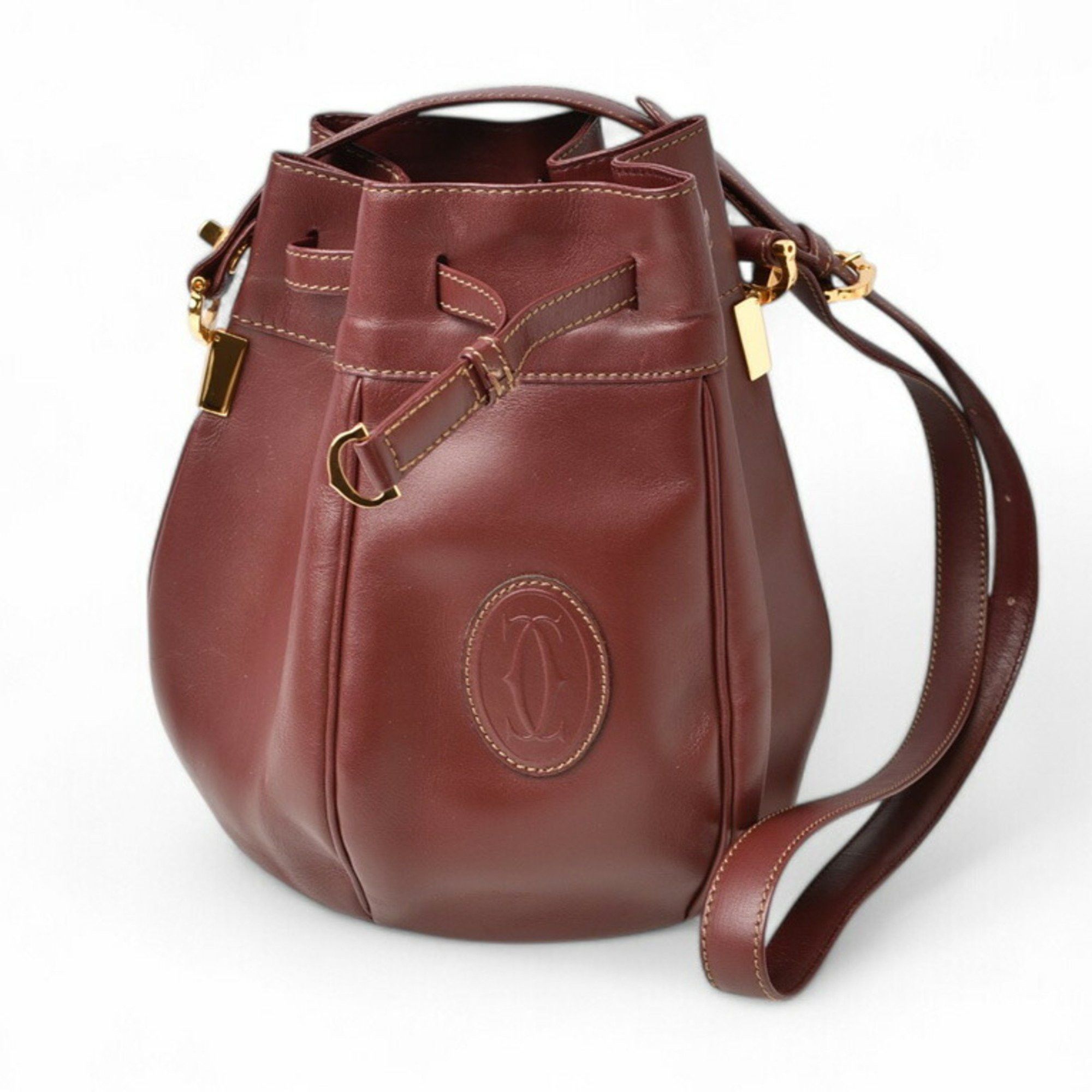 Cartier Must Line Bucket Shoulder Bag