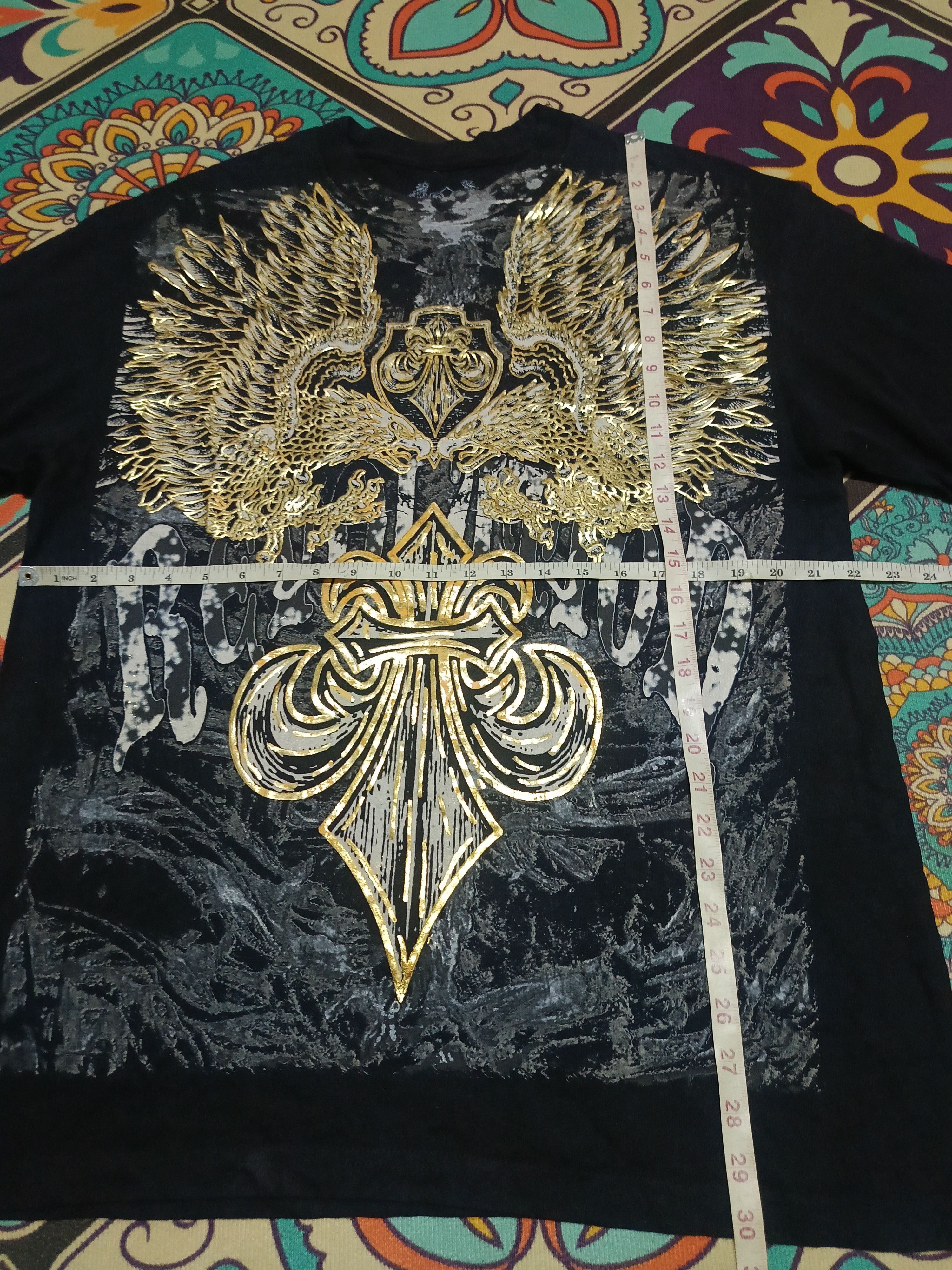 Affliction × Japanese Brand Vtg Revolution Affliction tees Size US L / EU 52-54 / 3 - 5 Thumbnail