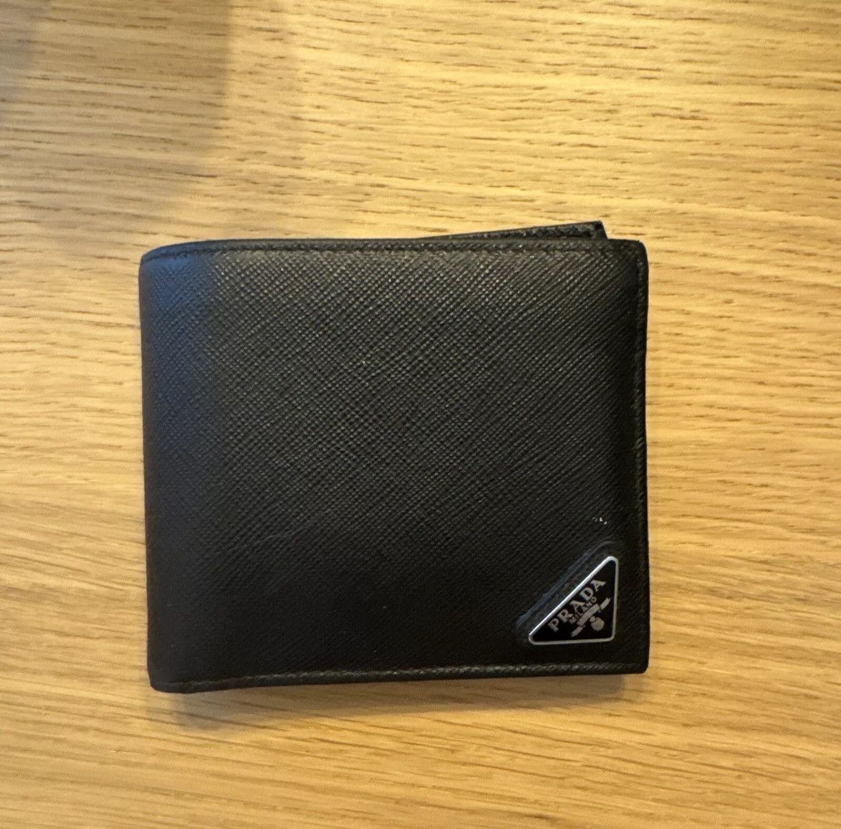 Prada Prada Saffiano Men’s Leather Wallet Size ONE SIZE - 4 Thumbnail
