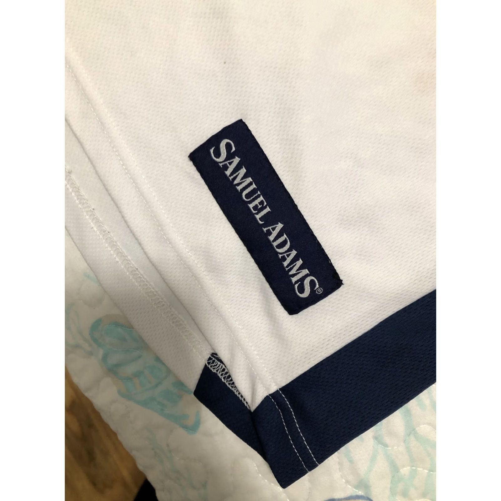 Vintage VINTAGE Samuel Adams Polyester Jersey..SIZE XL Stitched Jersey Sleeveless White Men XL Sports Size US XL / EU 56 / 4 - 4 Thumbnail